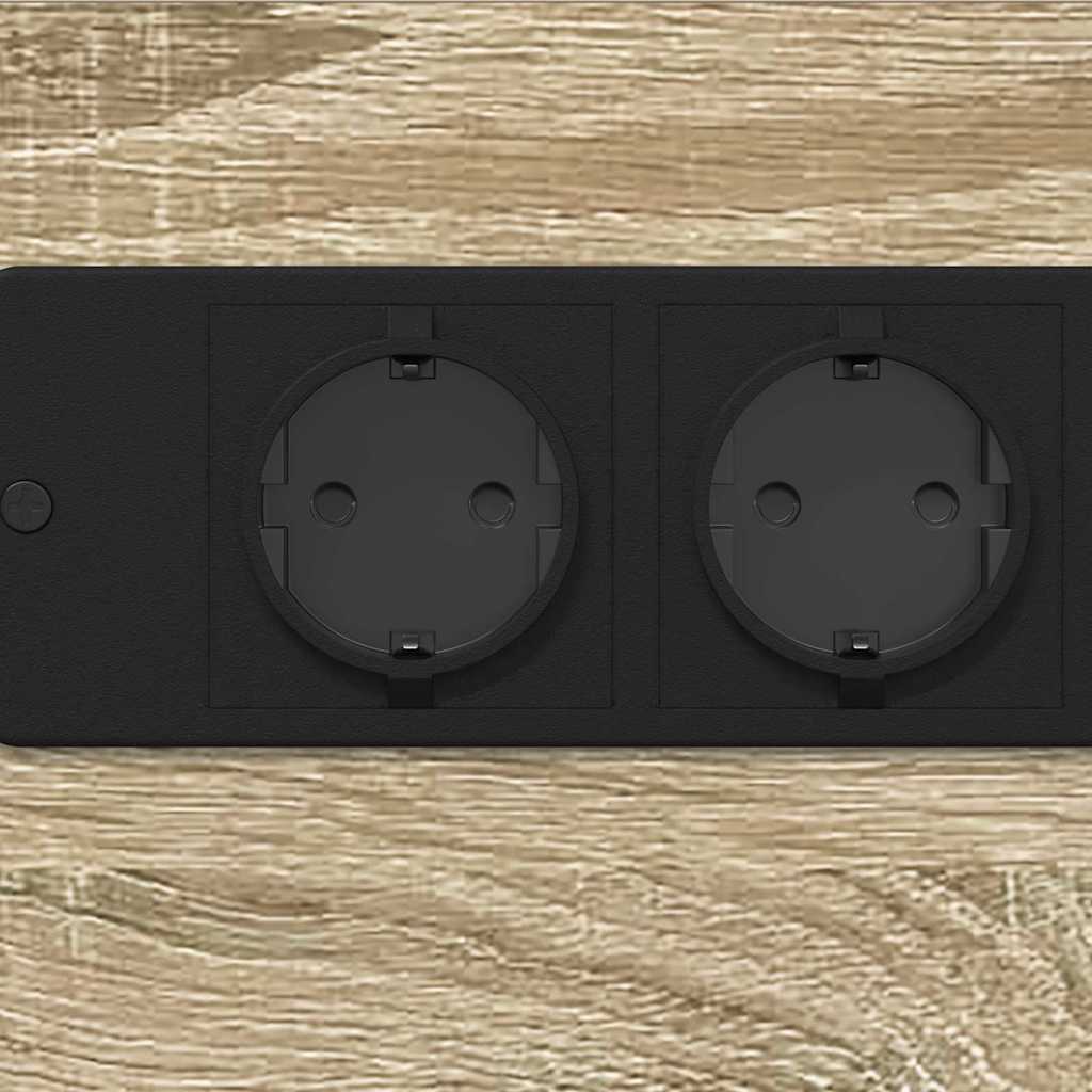 Nachttisch Sonoma Eiche 41,5 x 26 x 60,5 cm Holzwerkstoff