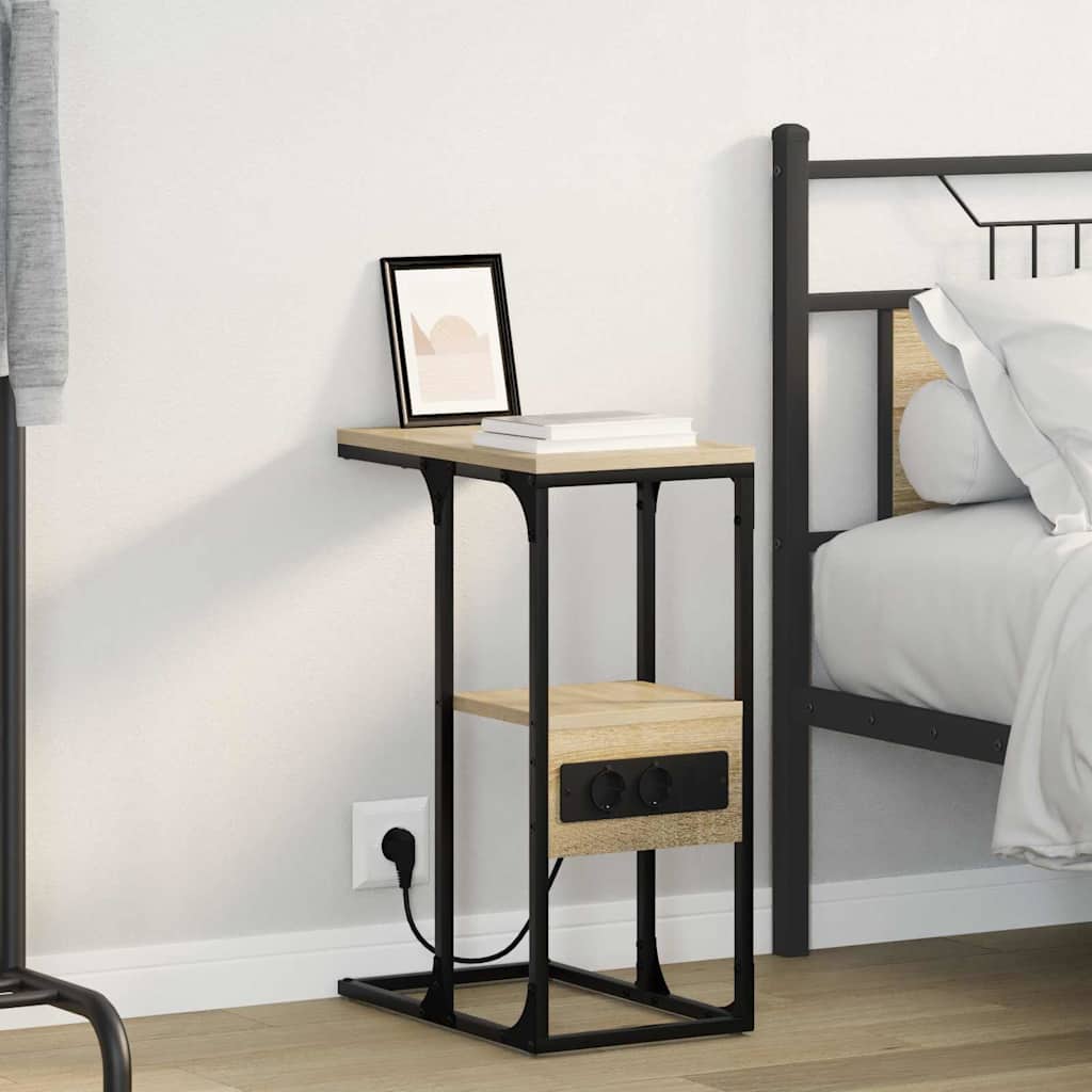 Nachttisch Sonoma Eiche 41,5 x 26 x 60,5 cm Holzwerkstoff