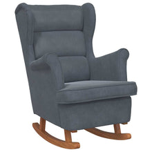 Schaukelstuhl 71 x 92 x 100 cm 100% Polyester Sperrholz