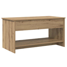 Couchtisch Artisan-Eiche 80 x 50.5 x 41.5 cm Holzwerkstoff
