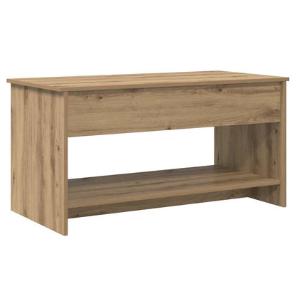 Couchtisch Artisan-Eiche 80 x 50.5 x 41.5 cm Holzwerkstoff