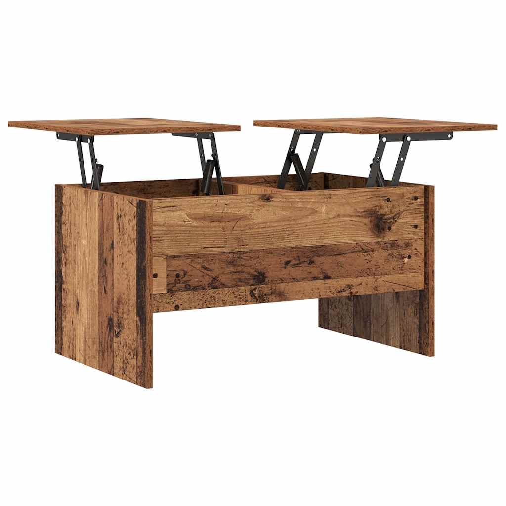 Couchtisch Altholz 80 x 50,5 x 42,5 cm Holzwerkstoff