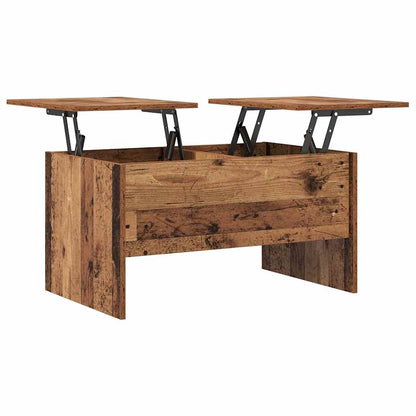 Couchtisch Altholz 80 x 50,5 x 42,5 cm Holzwerkstoff