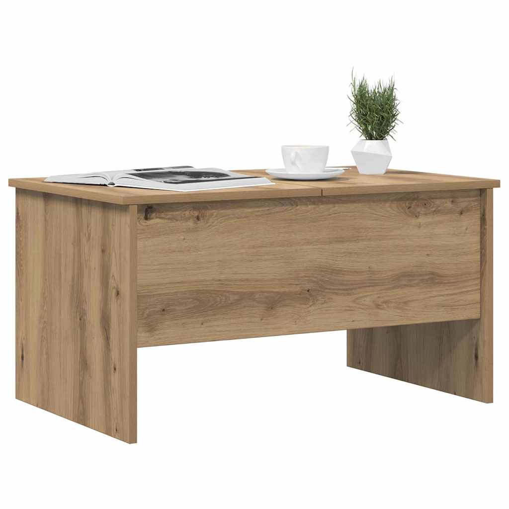 Couchtisch Artisan-Eiche 80 x 50,5 x 42,5 cm Holzwerkstoff