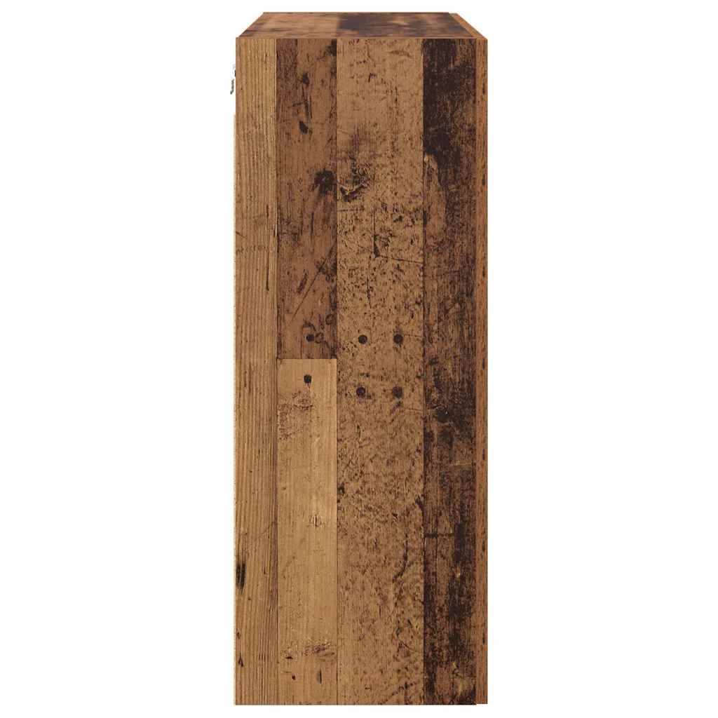 Hängeschrank Altholz 69.5 x 34 x 90 cm Holzwerkstoff