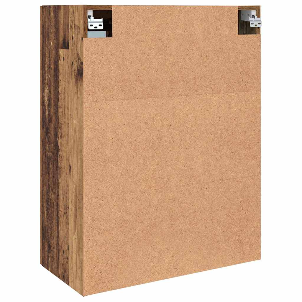Hängeschrank Wandmontiert Braun 69.5 x 34 x 90 cm Holzwerkstoff
