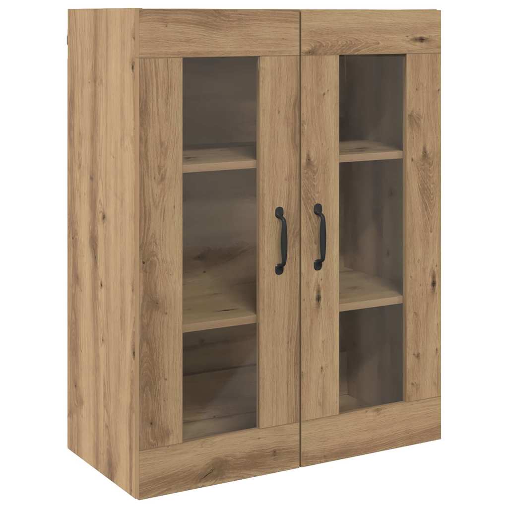 Hängeschrank Wandmontiert Braun 69.5 x 34 x 90 cm Holzwerkstoff