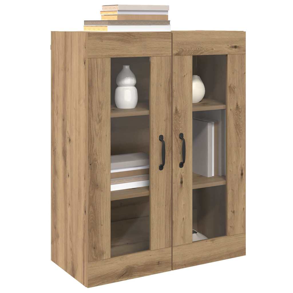 Hängeschrank Wandmontiert Braun 69.5 x 34 x 90 cm Holzwerkstoff