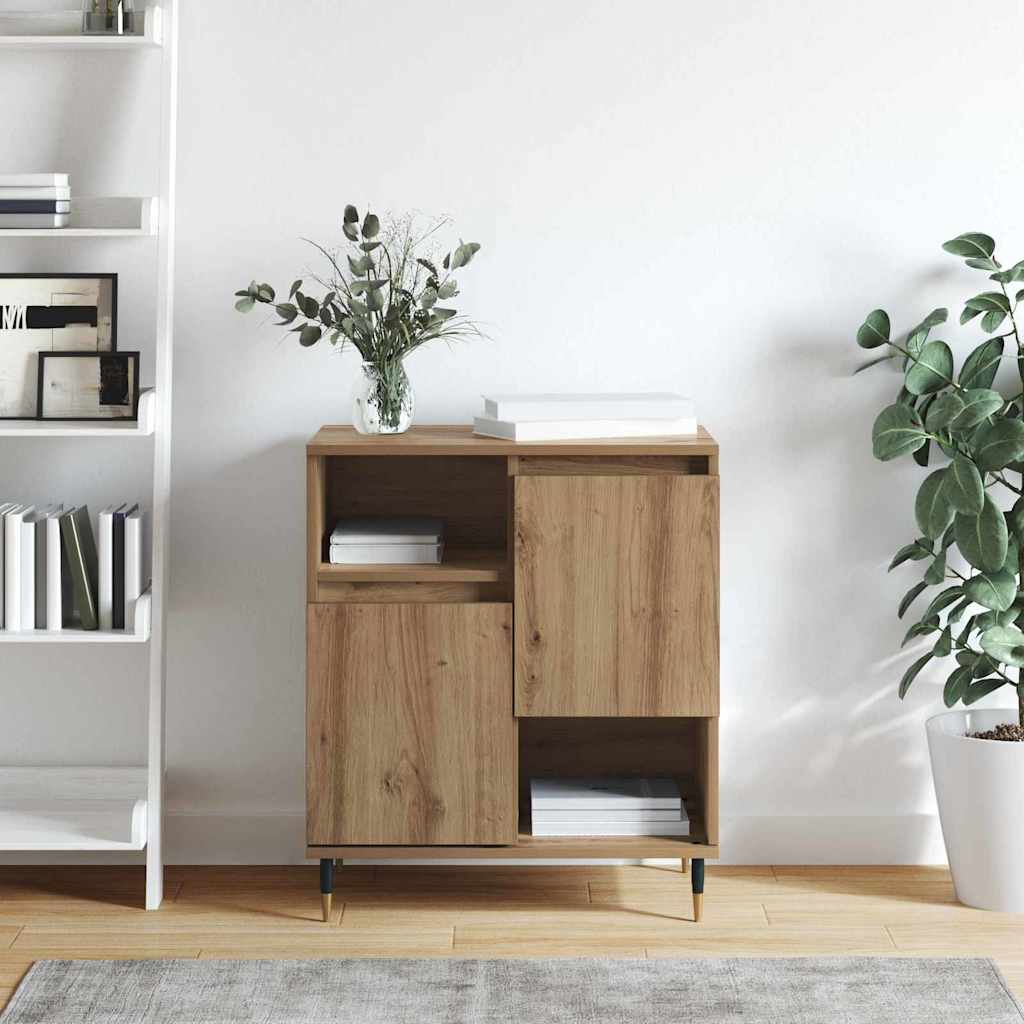 Sideboard Artisan-Eiche 60 x 35 x 70 cm Holzwerkstoff