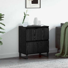 Sideboard Schwarz 60 x 35 x 70 cm Holzwerkstoff