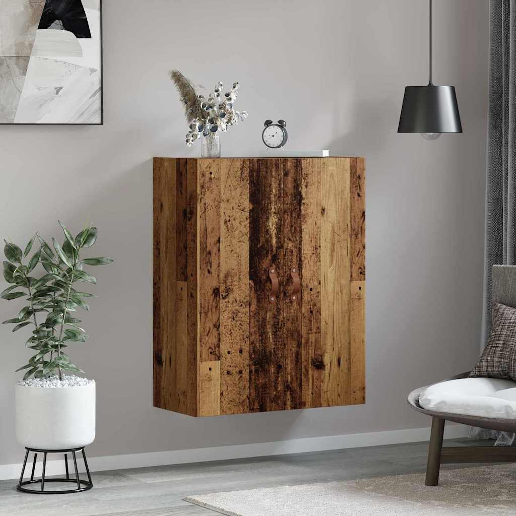 Wandschrank Braun 69.5 x 34 x 90 cm Holzwerkstoff