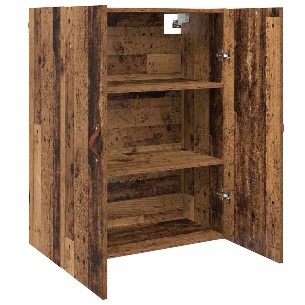 Wandschrank Braun 69.5 x 34 x 90 cm Holzwerkstoff
