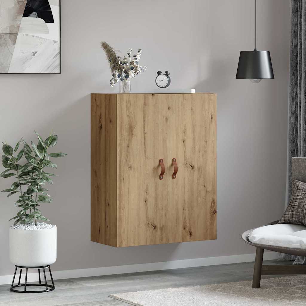 Wandschrank Braun 69.5 x 34 x 90 cm Holzwerkstoff