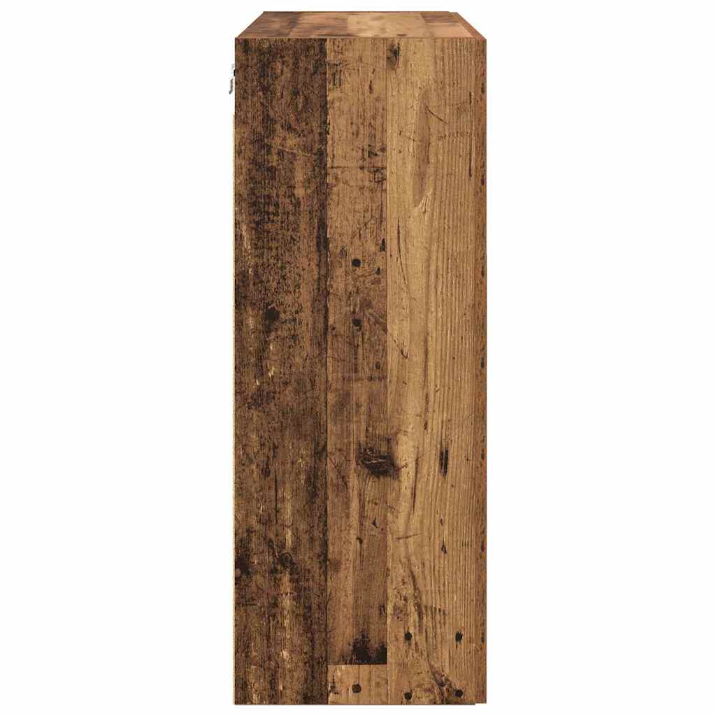 Wandschrank Altholz 69.5 x 34 x 90 cm Holzwerkstoff