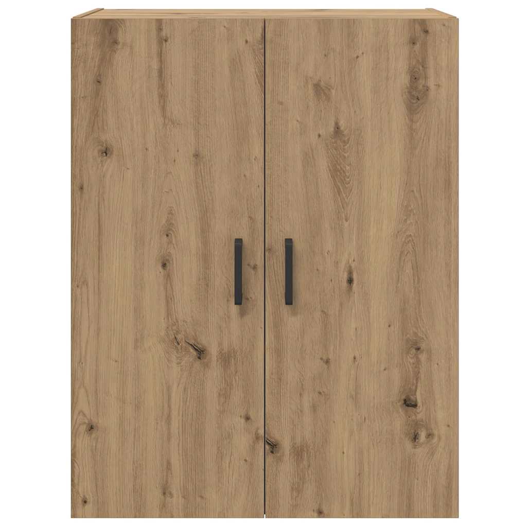 Wandschrank Wandmontiert Braun 69.5 x 34 x 90 cm Holzwerkstoff