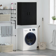 Wandschrank Schwarz 69.5 x 34 x 90 cm Holzwerkstoff