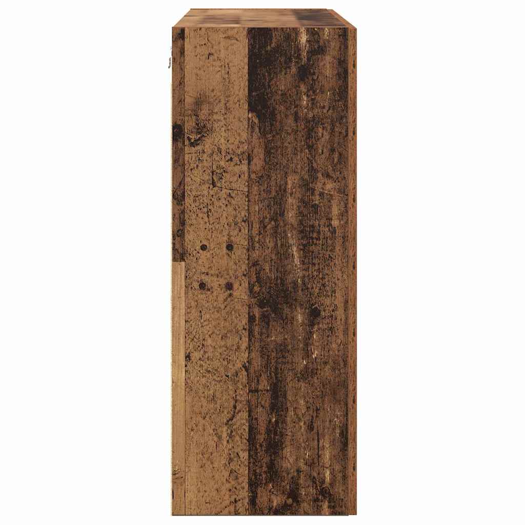 Wandschrank Altholz 69.5 x 34 x 90 cm Holzwerkstoff