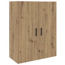 Wandschrank Artisan-Eiche 69.5 x 34 x 90 cm Holzwerkstoff