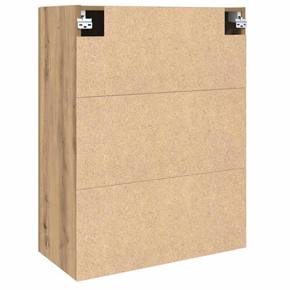 Wandschrank Artisan-Eiche 69.5 x 34 x 90 cm Holzwerkstoff