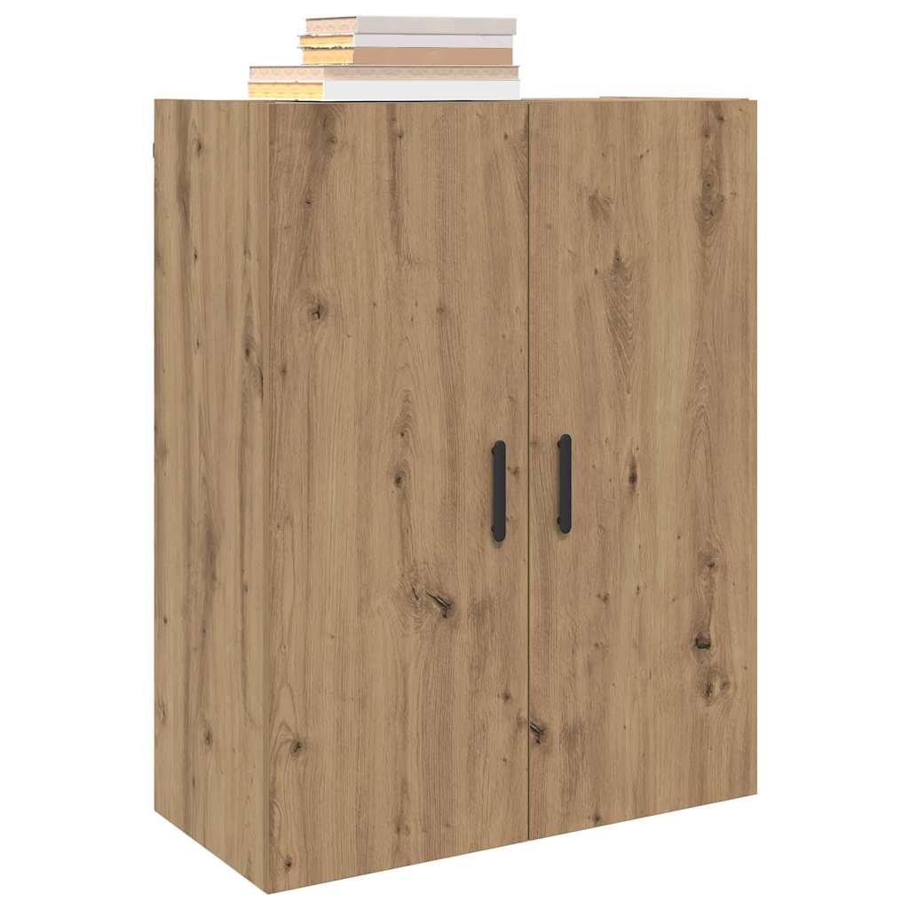 Wandschrank Artisan-Eiche 69.5 x 34 x 90 cm Holzwerkstoff