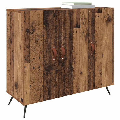 Sideboard Braun 90 x 34 x 80 cm Holzwerkstoff