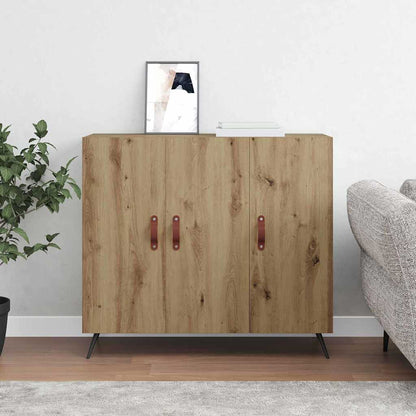 Sideboard Braun 90 x 34 x 80 cm Holzwerkstoff