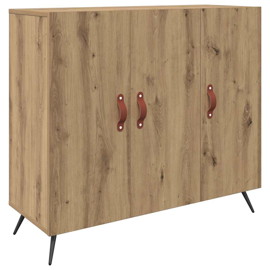 Sideboard Braun 90 x 34 x 80 cm Holzwerkstoff