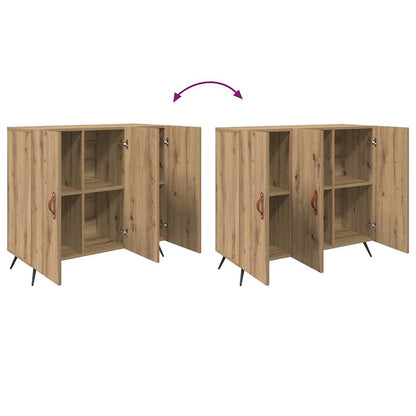 Sideboard Braun 90 x 34 x 80 cm Holzwerkstoff