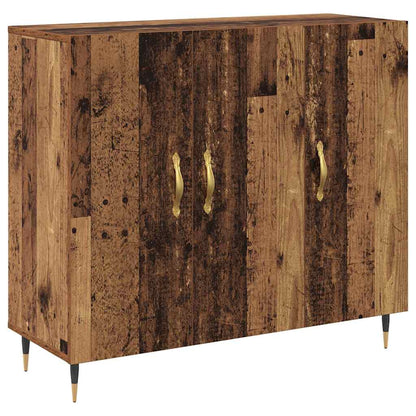 Sideboard Braun 90 x 34 x 80 cm Holzwerkstoff