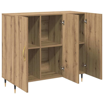 Sideboard Braun 90 x 34 x 80 cm Holzwerkstoff
