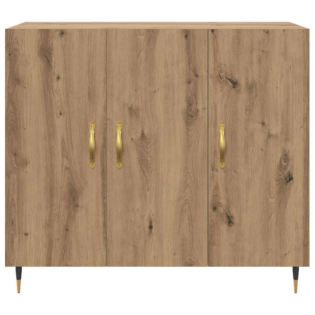 Sideboard Braun 90 x 34 x 80 cm Holzwerkstoff