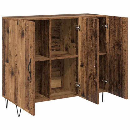 Sideboard Altholz 90 x 34 x 80 cm Holzwerkstoff