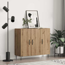 Sideboard Artisan-Eiche 90 x 34 x 80 cm Holzwerkstoff