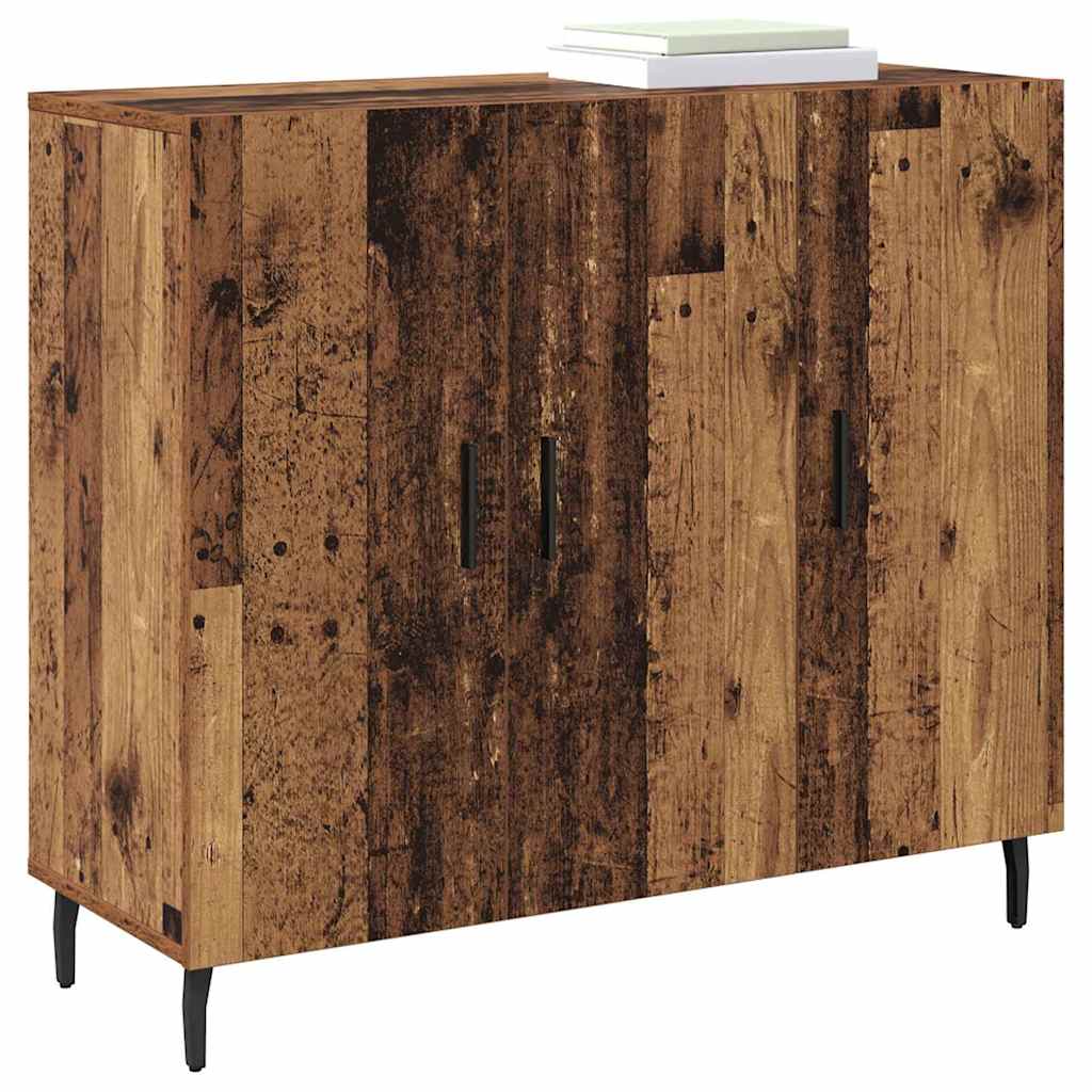 Sideboard Braun 90 x 34 x 80 cm Holzwerkstoff