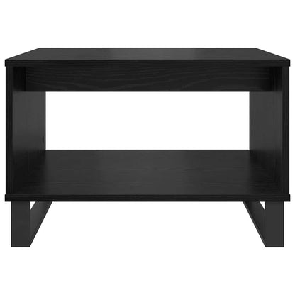 Couchtisch Schwarz Eichen-Optik 60 x 50 x 40 cm Holzwerkstoff