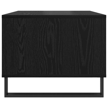 Couchtisch Schwarz Eichen-Optik 60 x 50 x 40 cm Holzwerkstoff