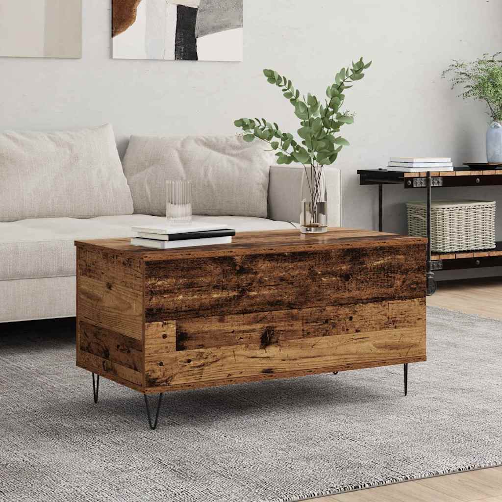 Couchtisch Altholz 90 x 44.5 x 45 cm Holzwerkstoff