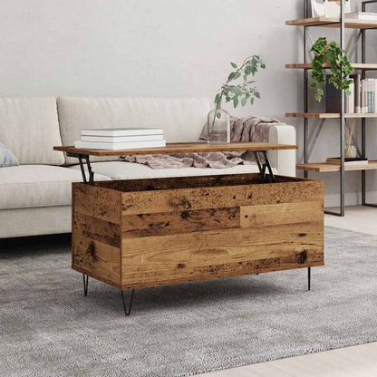 Couchtisch Altholz 90 x 44.5 x 45 cm Holzwerkstoff