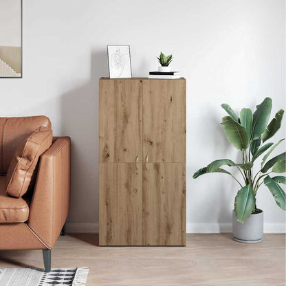 Büroschrank Artisan-Eiche 60 x 32 x 115 cm Holzwerkstoff