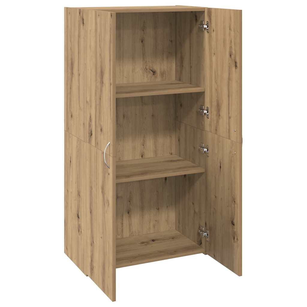 Büroschrank Artisan-Eiche 60 x 32 x 115 cm Holzwerkstoff
