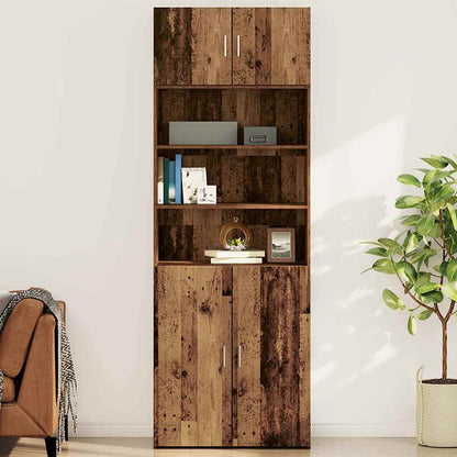 Wandschrank Altholz 80 x 42,5 x 40 cm Holzwerkstoff