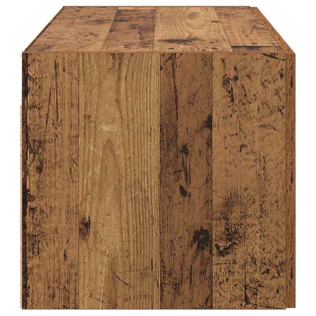 Wandschrank Altholz 80 x 42,5 x 40 cm Holzwerkstoff