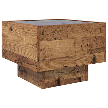 Couchtisch Altholz 40 x 40 x 30 cm Holzwerkstoff