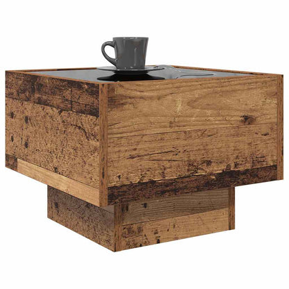 Couchtisch Altholz 40 x 40 x 30 cm Holzwerkstoff