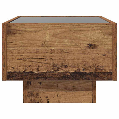 Couchtisch Altholz 40 x 40 x 30 cm Holzwerkstoff