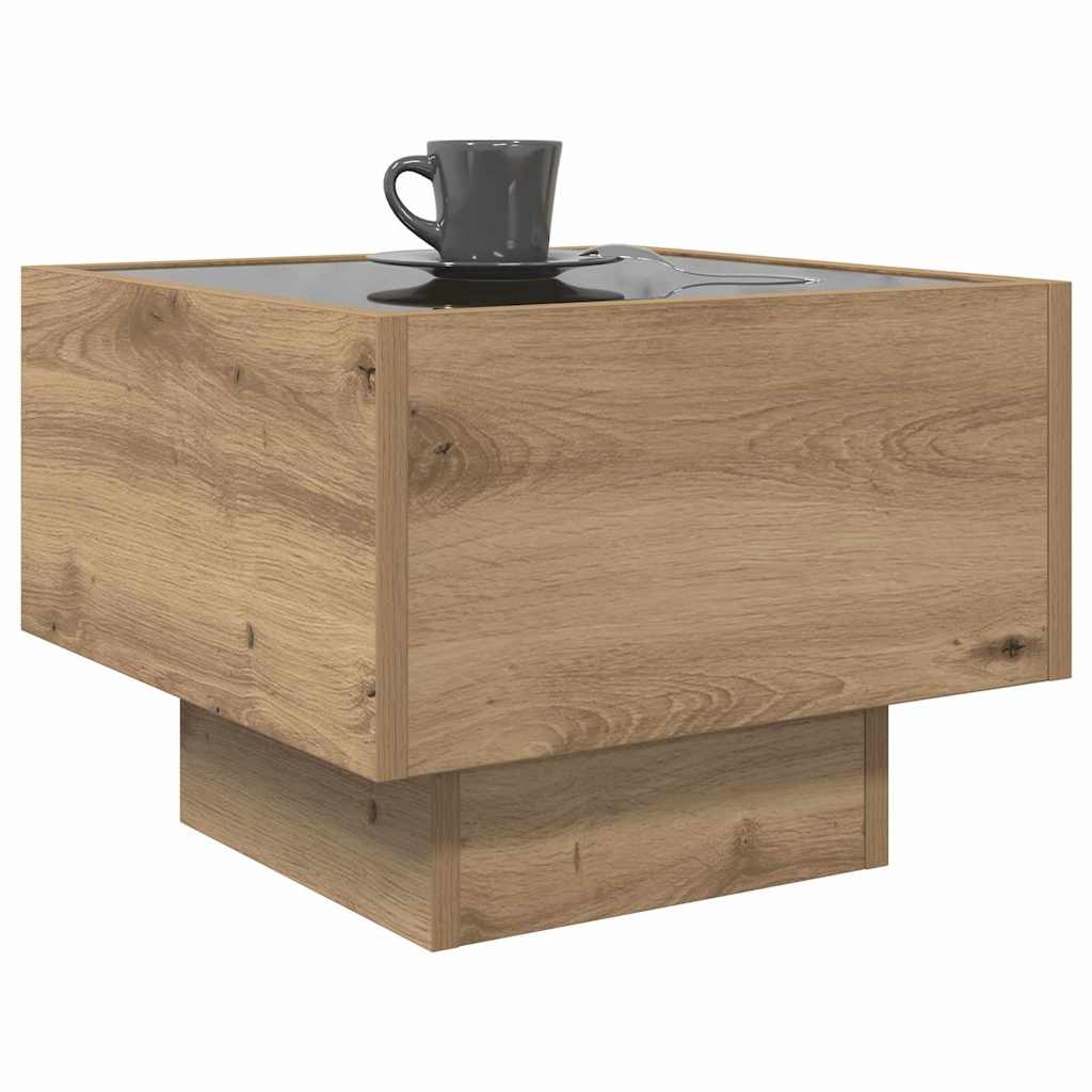 Couchtisch Artisan-Eiche 40 x 40 x 30 cm Holzwerkstoff