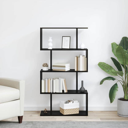 Bücherregal Schwarz 70 x 24 x 129 cm Holzwerkstoff