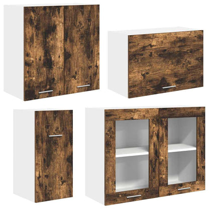 Küchenschrank-Set Lyon 8 pcs Räuchereiche 240 x 46 x 81,5 cm