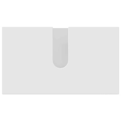 Badezimmermöbel Set 3 pcs Weiß 61 x 35 x 64 cm Holzwerkstoff