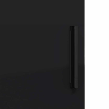 Badezimmermöbel Set 3 pcs Schwarz 61 x 35 x 64 cm Holzwerkstoff